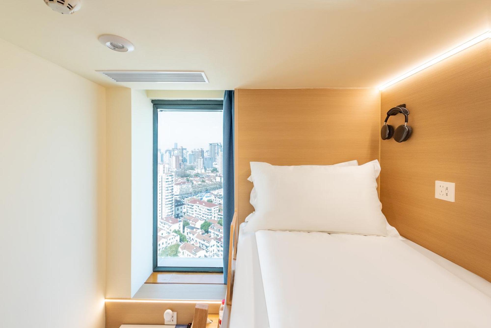 Lemon Hotel - Metro Line 1 Line 7 Changshu Road 200 Meters Shanghai Bagian luar foto